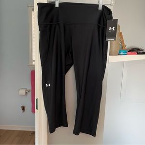 Under Armour high rise compression capris NWT